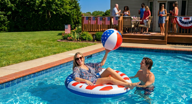 Make a Splash This 4th of July with Our Americana Pool Collection!