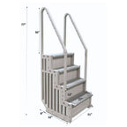 Confer Plastics Step1X In-Pool Steps for Above Ground Pools