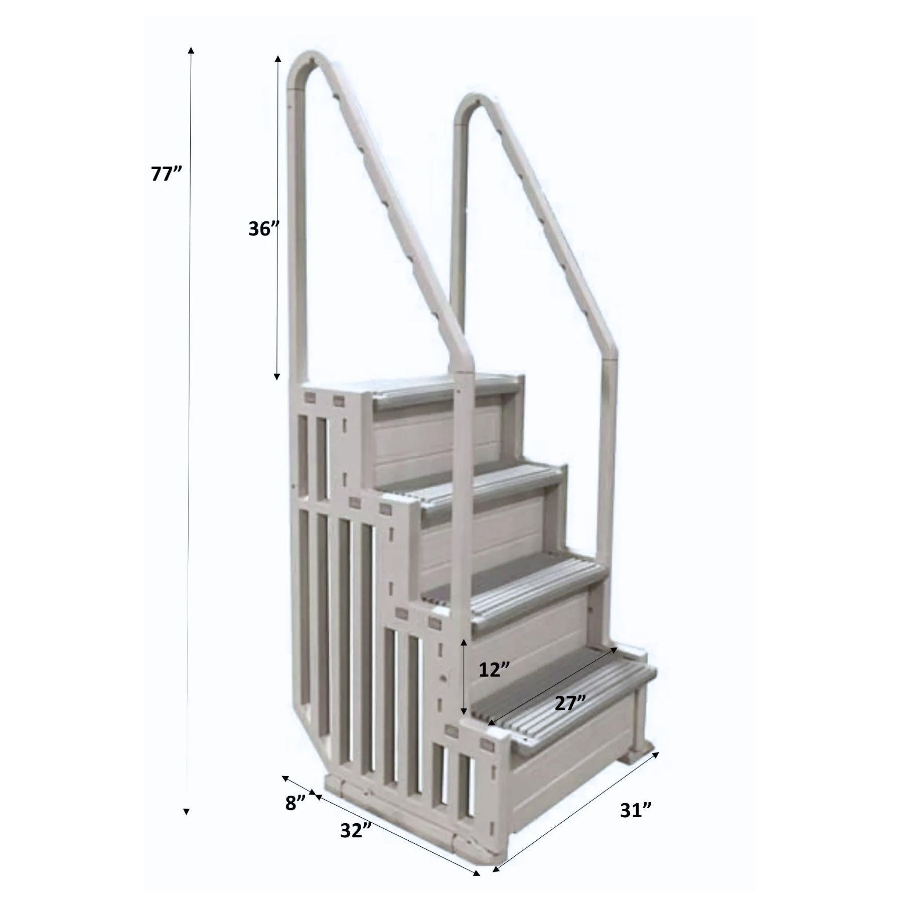 Confer Plastics Step1X In-Pool Steps for Above Ground Pools