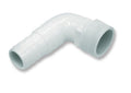 Swimline HydroTools Swimming Pool or Spa Tapered Threaded and Barbed Elbow Fitting 4.75" - White