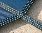 HPI Yard Guard Standard Mesh 90 Safety Cover for Rectangular Pool Size 16' x 36' with 4' X 8' Center End Step