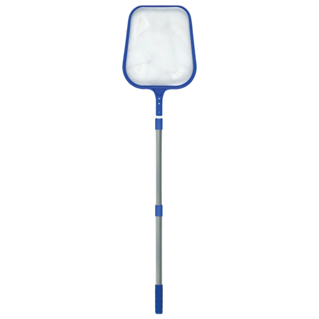 Swimline Pool Skimmer Net & 4' Telescopic Pole Combo