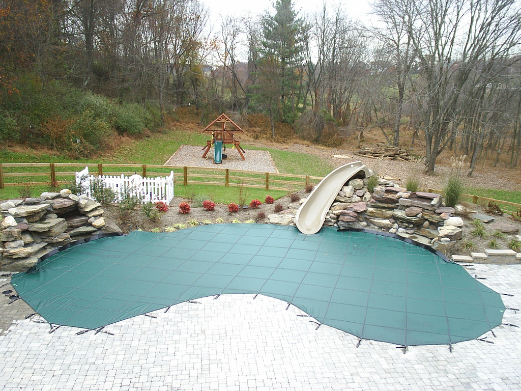 Loop-Loc Ultra-Loc III Solid Safety Cover for 12' x 24' Rectangular Pool