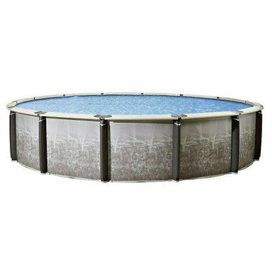 Panache 33’ x 54” Round Above Ground Pool Kit (Aluminum Wall)