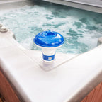 1" Chlorine or Bromine Tablet Floater - Adjustable Tablet Dispenser