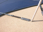 HPI Yard Guard Standard Mesh 90 Safety Cover for Rectangular Pool Size 16' x 36' with 4' X 8' Center End Step