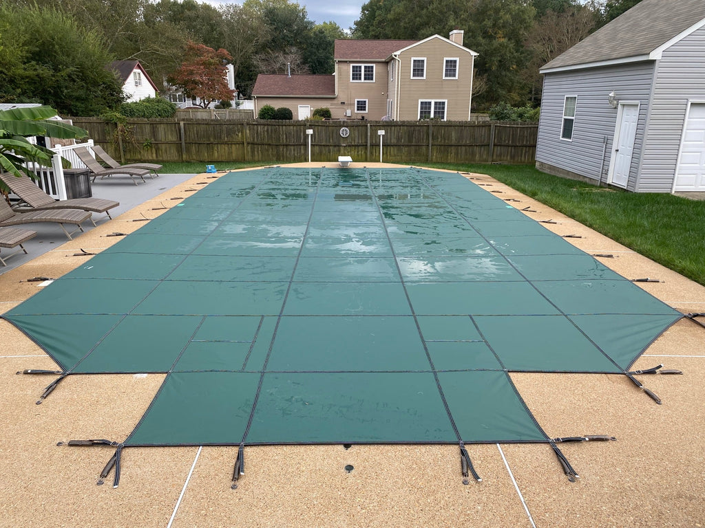 Loop-Loc Ultra-Loc III Solid Safety Cover for 12' x 24' Rectangular Pool