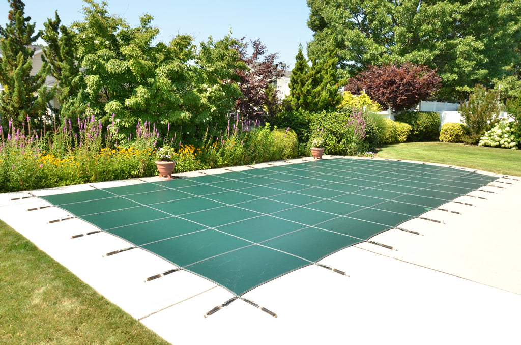 Loop-Loc 12 ft. x 24 ft. Rectangle Super Dense Mesh Safety Cover