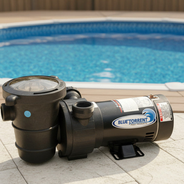 Blue Torrent Dual Port 1.5 HP Maxi High Speed Above Ground Swimming Pool Pump