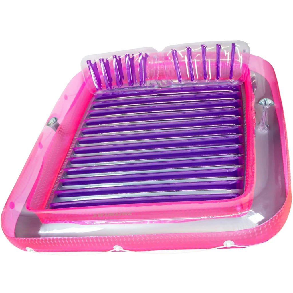 Swimline Pink SunTan Tub XL Inflatable Pool Lounger
