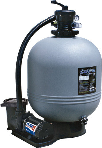 Waterway Carefree 22" Sand Filter with 2 hp 2-Speed Pool Pump