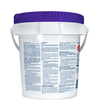 Poolife NST Prime pool chlorine tablets 9 lb back label and instructions