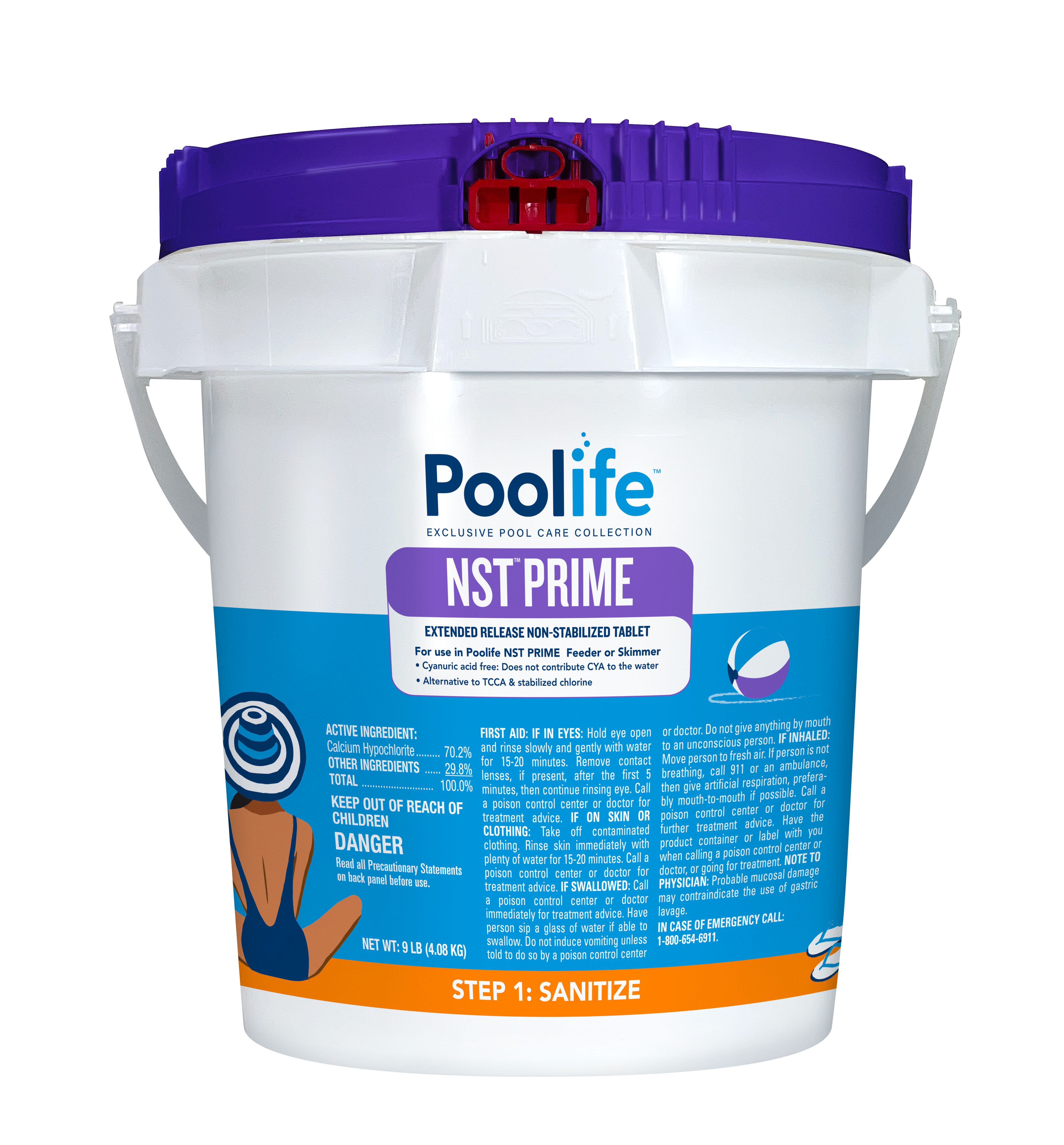 Poolife NST Prime Tablets 9lb Bucket