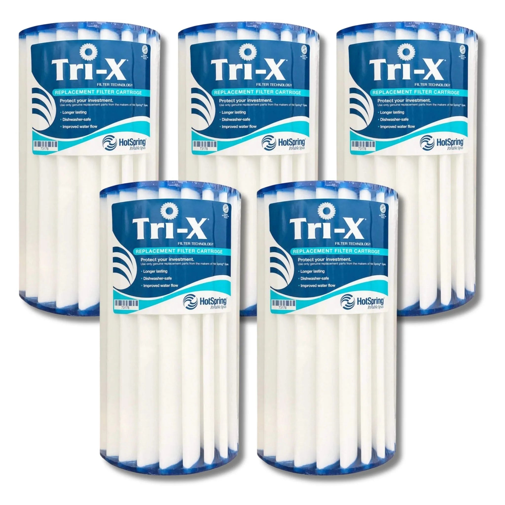 Hot Spring Spas Tri-X Filter Cartridge 5-Pack