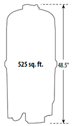 Waterway Crystal Water 525 sq. ft. Pool Cartridge Filter
