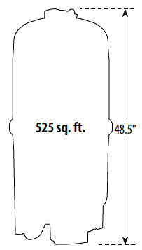 Waterway Crystal Water 525 sq. ft. Pool Cartridge Filter