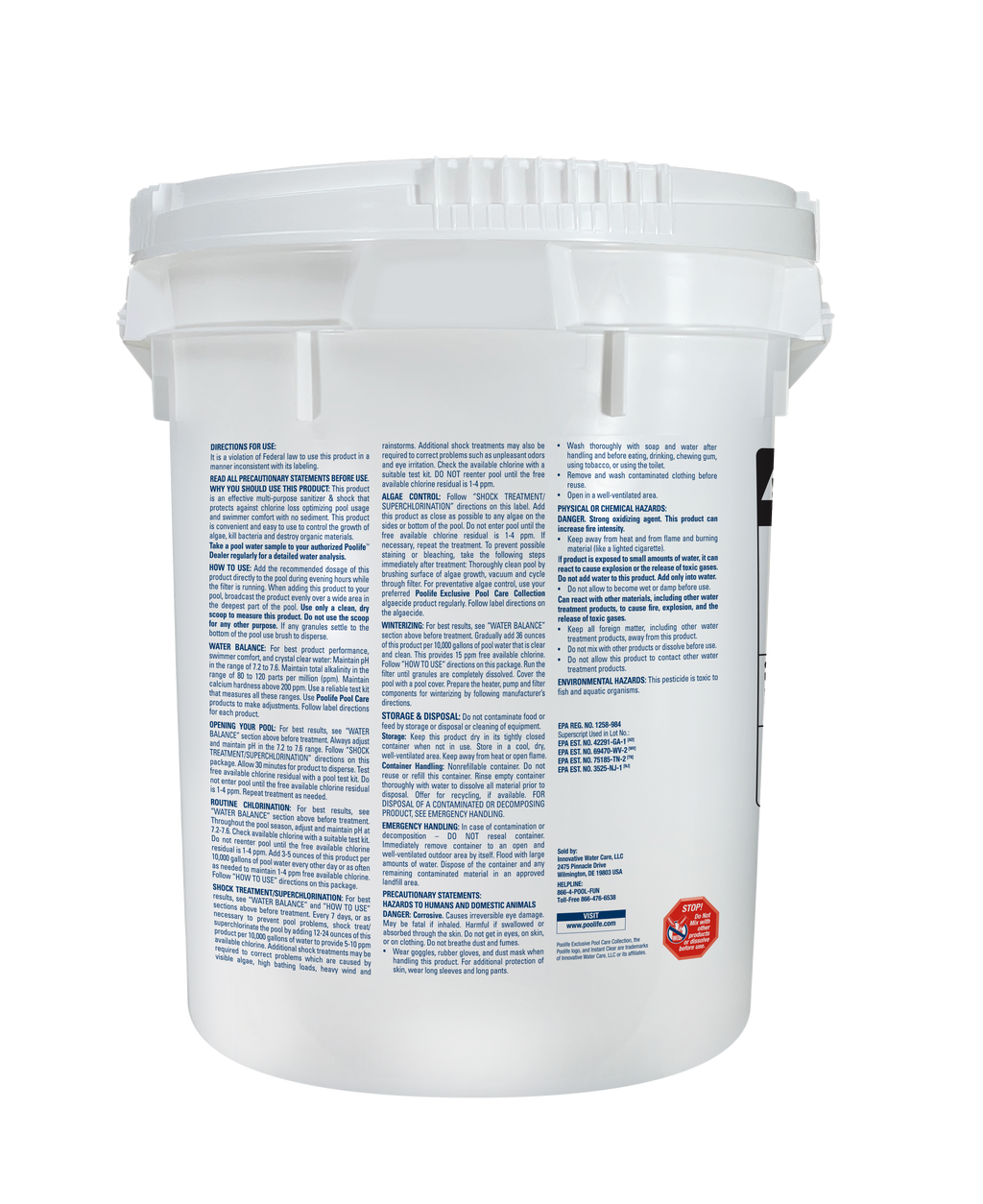 Poolife Instant Clear Cleaning Granules