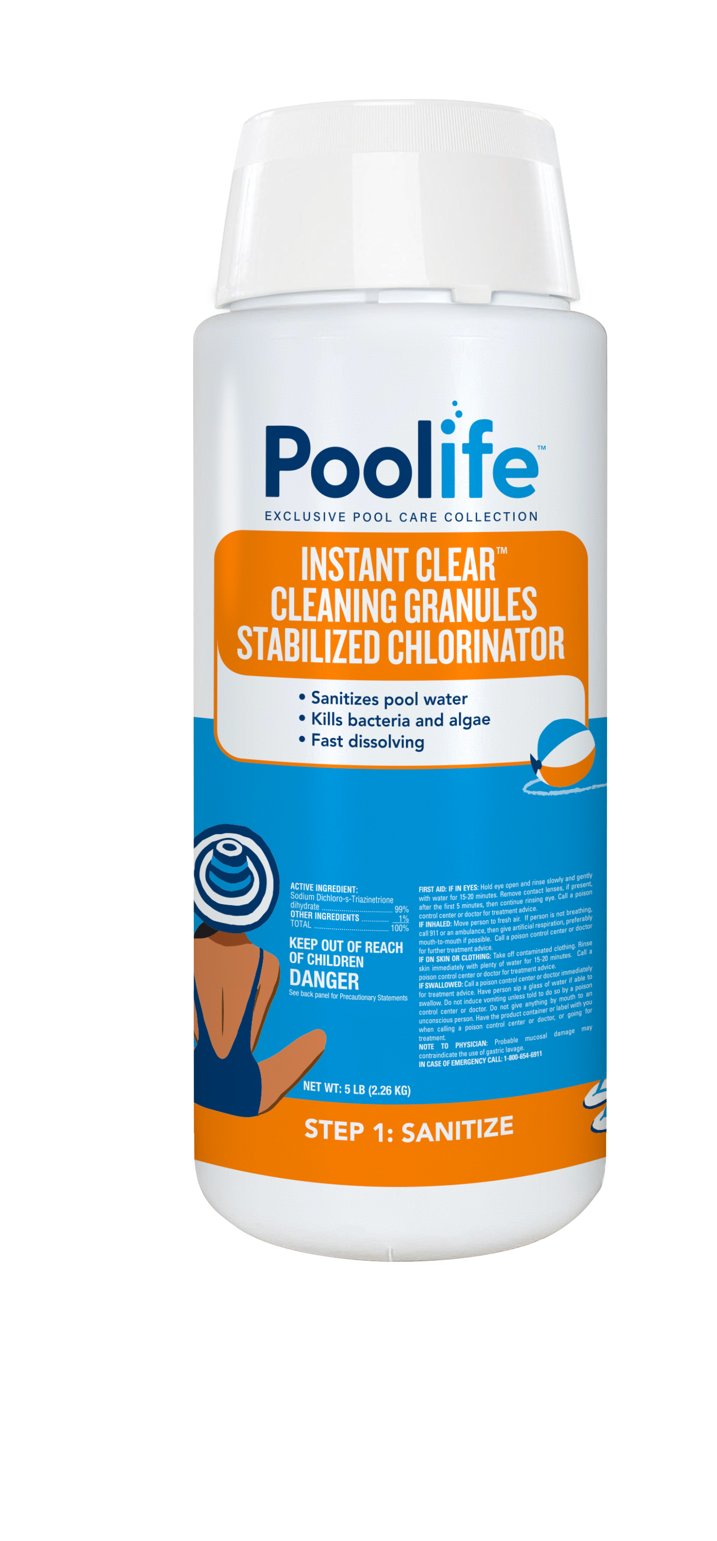 Poolife Instant Clear Cleaning Granules