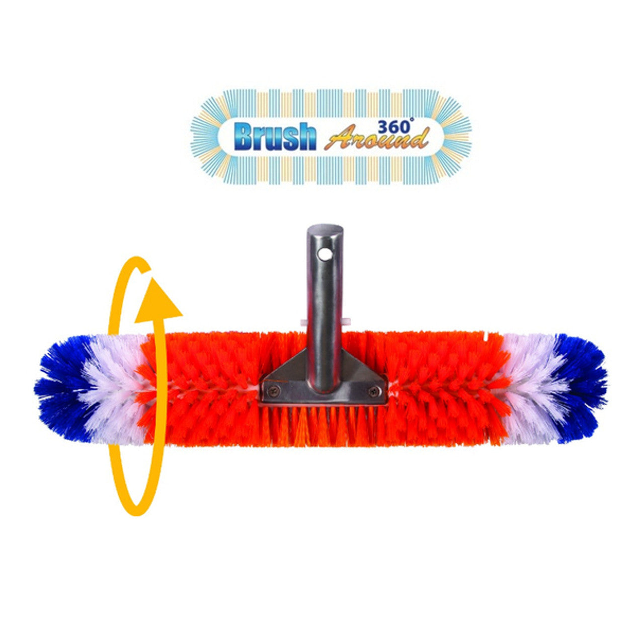 Blue Torrent 18" Brush Around 360 Swimming Pool Brush