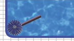 Blue Torrent 18" Brush Around 360 Swimming Pool Brush