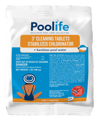 Poolife 3" Cleaning Tablets – Stabilized Chlorine Tablets for Pools