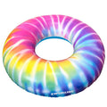 Swimline 36.5" Spiral Tie Dye Inflatable Pool Ring