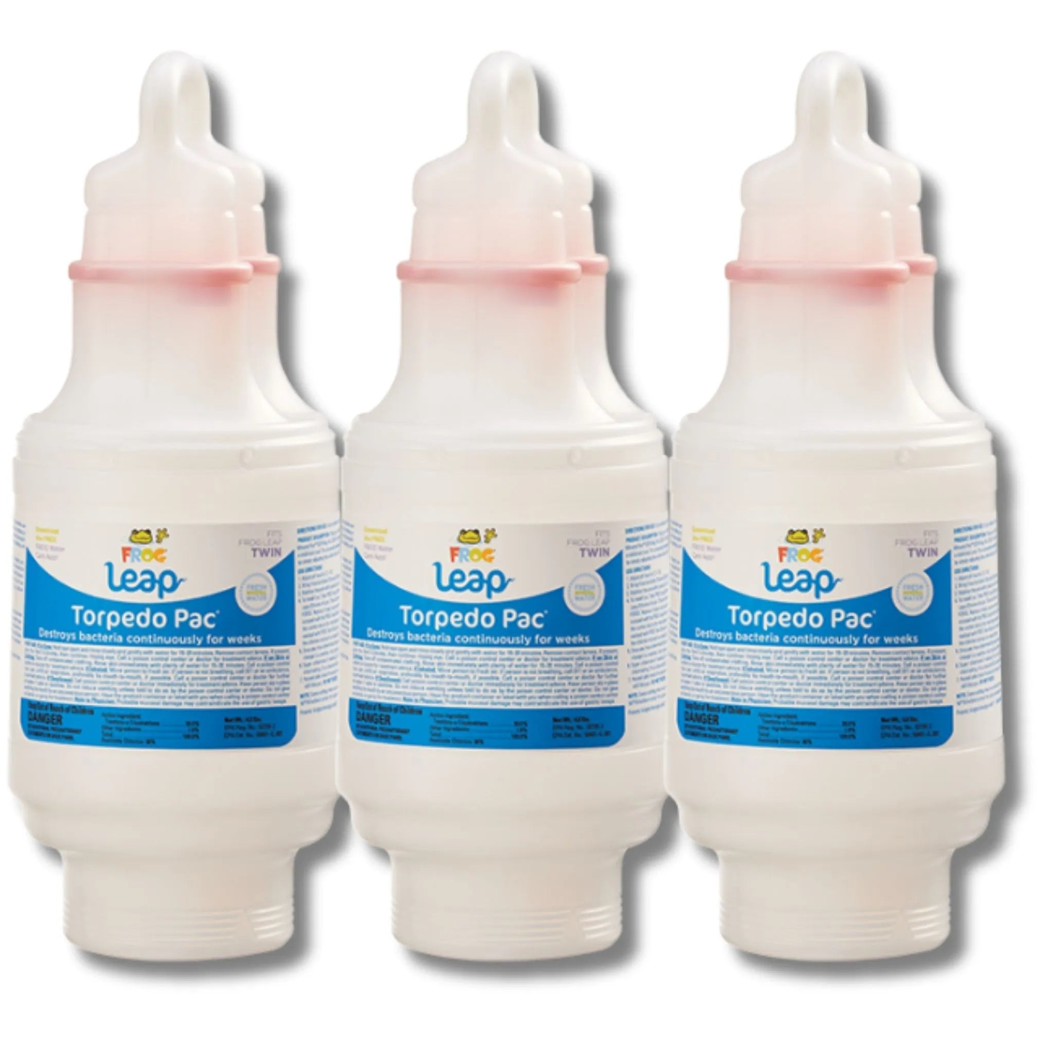 4lb FROG Leap Twin Torpedo Pac (3-Pack)