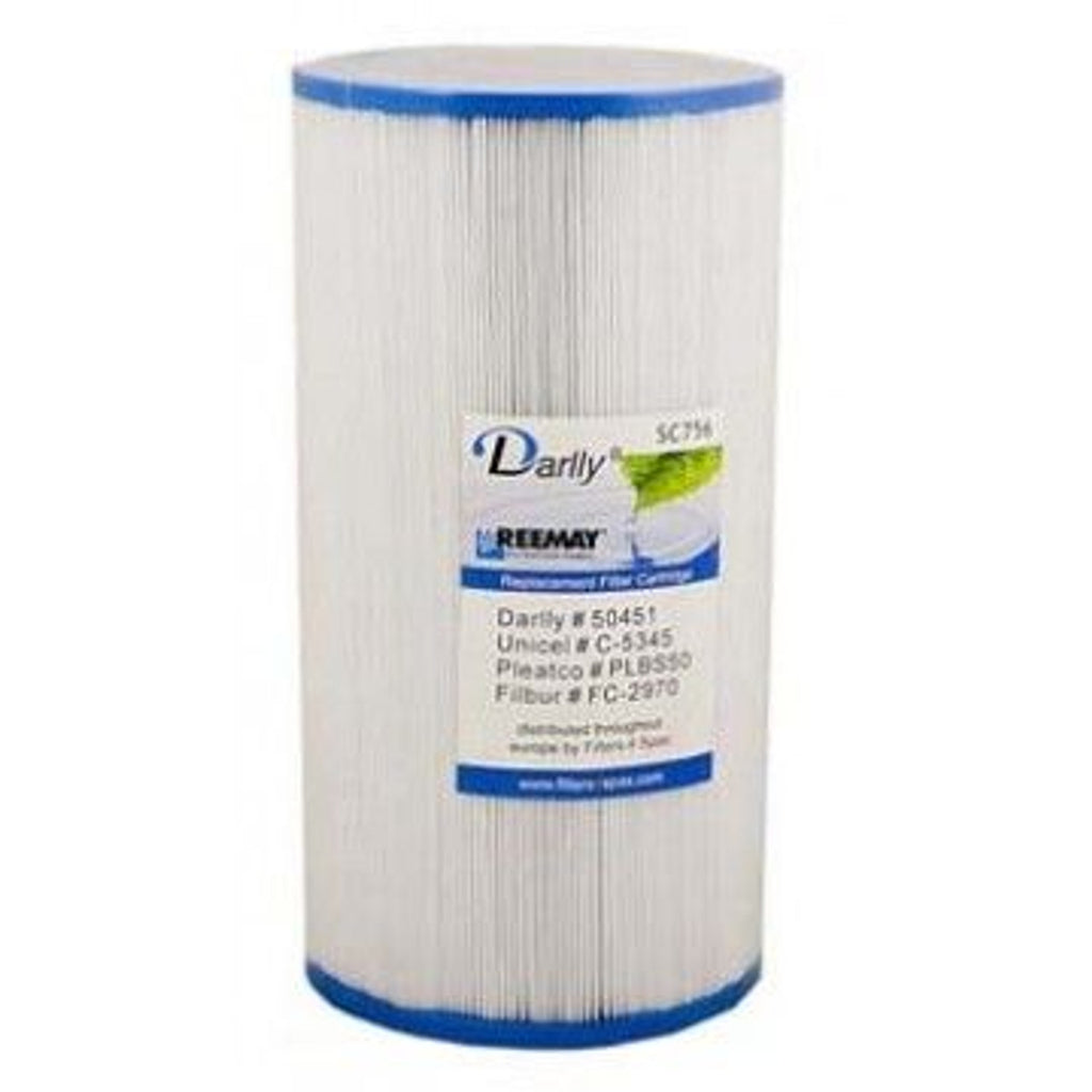 Darlly 50451 Filter Cartridge Replaces PLBS50, C-5345 and FC2970