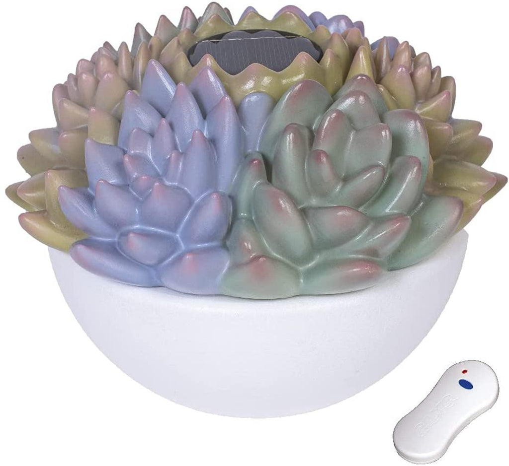 PatioGLO Succulent Solar Powered Light by GAME