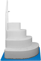 Blue Torrent Step-in-a-Box for Above Ground Pools Includes Free Liner Pad!