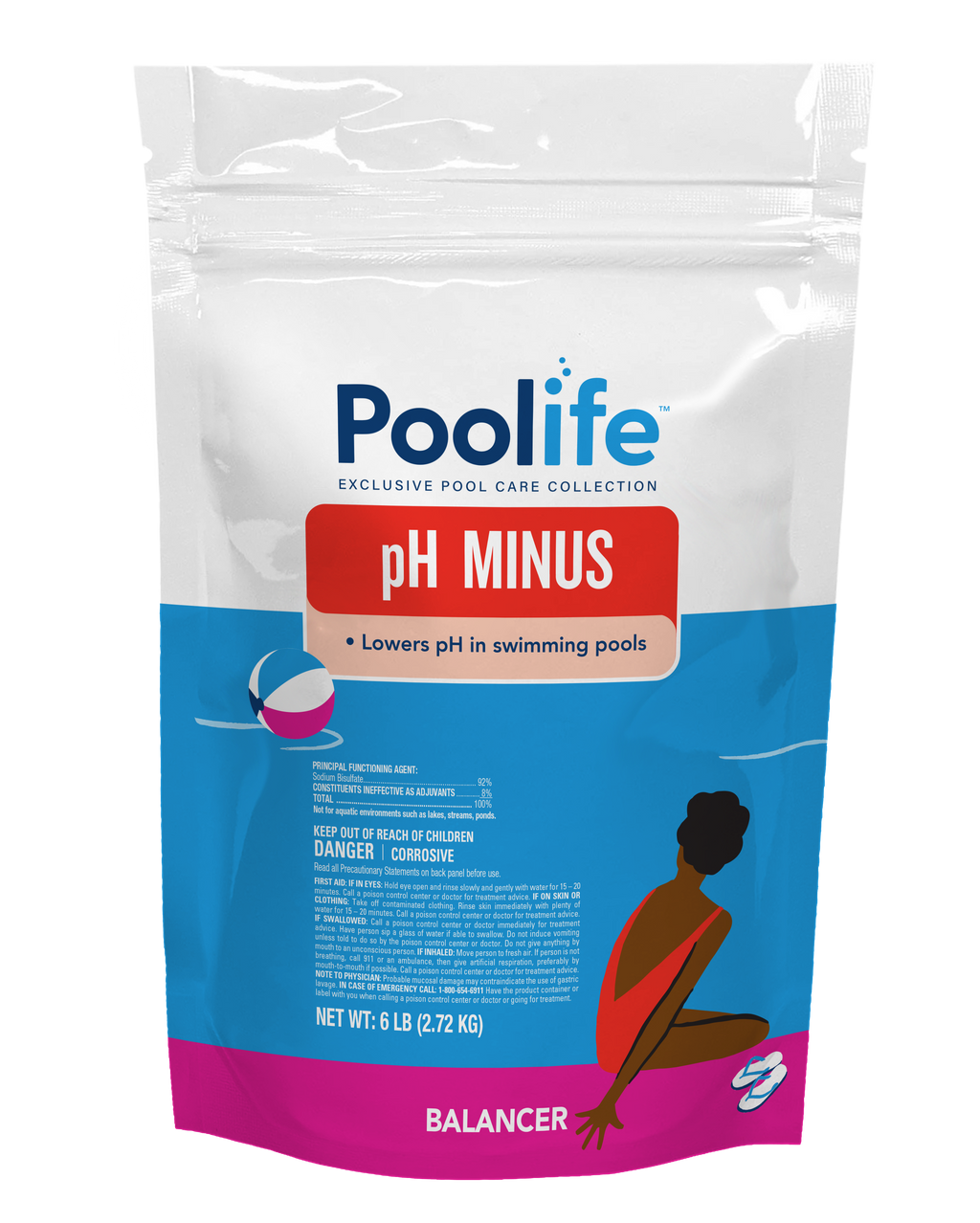 Poolife™ pH Minus, 6 lb Bag