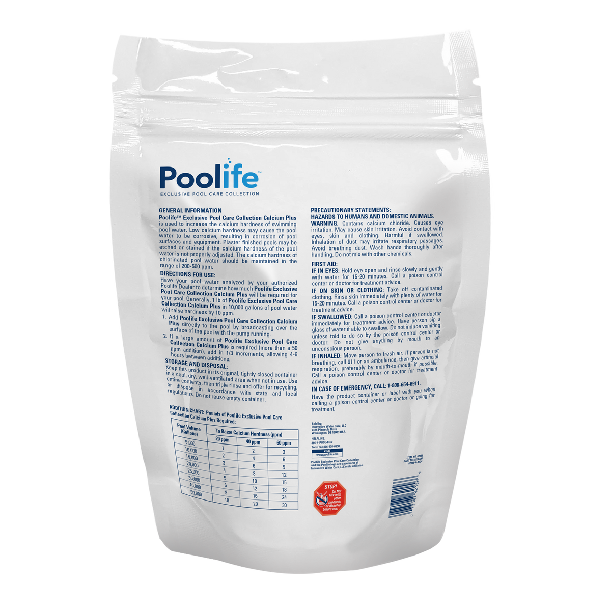 Poolife Calcium Plus, 8 lb Bag