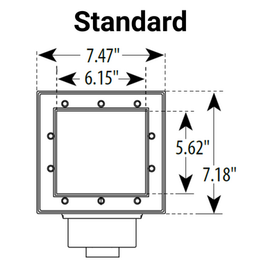 Waterway Flo-Pro II Above Ground Pool Skimmer (Hayward Pool Replacement)