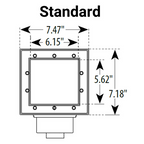 Waterway Flo-Pro II Above Ground Pool Skimmer (Hayward Pool Replacement)