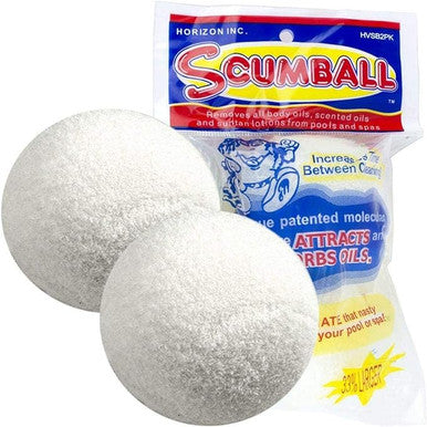 Scumballs Oil & Scum Absorber for Pools & Hot Tubs 2-Pack