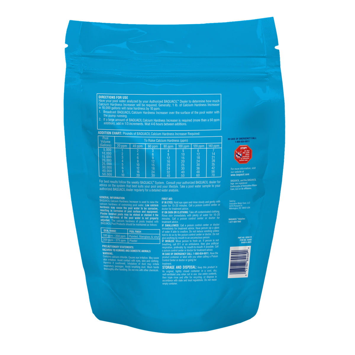Baquacil Calcium Hardness Increaser, 8 lb Bag