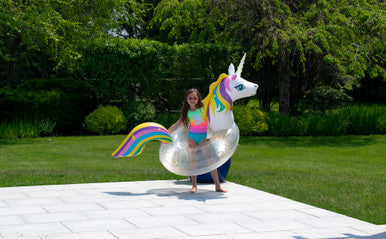 LED Unicorn Glitter Ring by Swimline