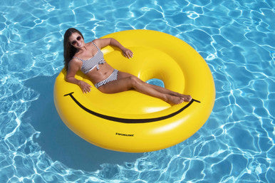 Swimline Smiley Face Island 72"