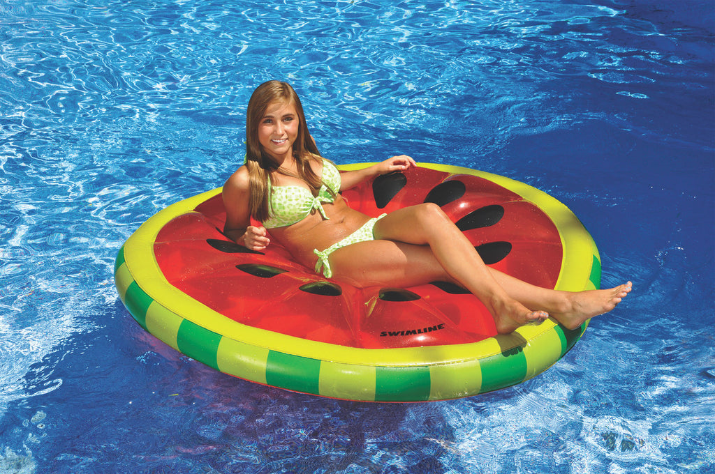 Swimline Watermelon Slice Island