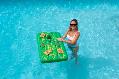 Swimline Inflatable Turtle Toss Swimming Pool Game