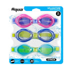 Splashtime 3-Pack Swim Goggle