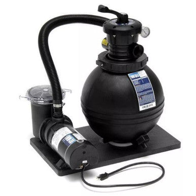 Waterway TWM 16" Sand Filter System Fully Rated Pool Pump - Includes Intex Adapter Fittings