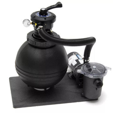 Waterway TWM 16" Sand Filter System Fully Rated Pool Pump - Includes Intex Adapter Fittings