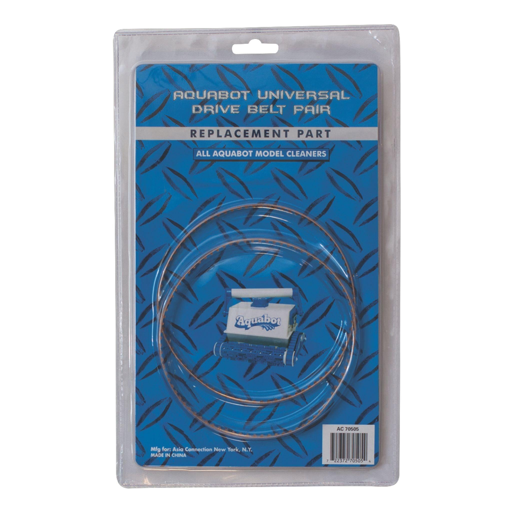 Aquabot universal drive belt pair for all aqua bot model cleaners