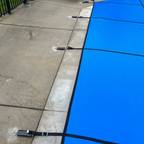 HPI Yard Guard Aquamaster 100% Solid Safety Cover for Rectangular Pool Size 18' x 40'