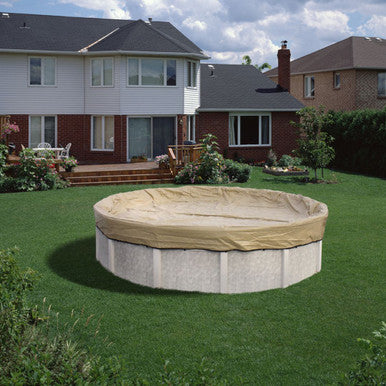 20-Year HPI Armor Kote Winter Pool Cover for 28 ft. Round Pools (Cover Size: 32 ft.) Made In America
