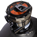 BLACK + DECKER 24" Sand Filter Tank w/ 2" 6-Way Valve & Pedestal Base