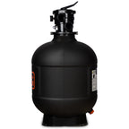 BLACK + DECKER 24" Sand Filter Tank w/ 2" 6-Way Valve & Pedestal Base