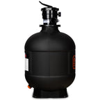 BLACK + DECKER 24" Sand Filter Tank w/ 2" 6-Way Valve & Pedestal Base
