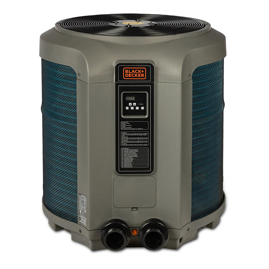 BLACK + DECKER Energy-Saving Heat Pump 53,000 BTU to Heat 10,000 Gallon Pool